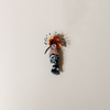 Eurasian Hoopoe Embroidered Pin