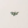 Hawk Moth Embroidered Pin