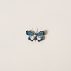 Neochera Moth Embroidered Pin