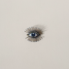 Sea Mystic Eye Embroidered Pin