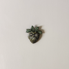 Vine Heart Embroidered Pin