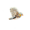 Zebra Finch Embroidered Pin
