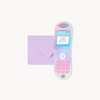 Flip Phone Note Card