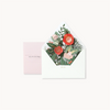 Floral Envelope Note Card