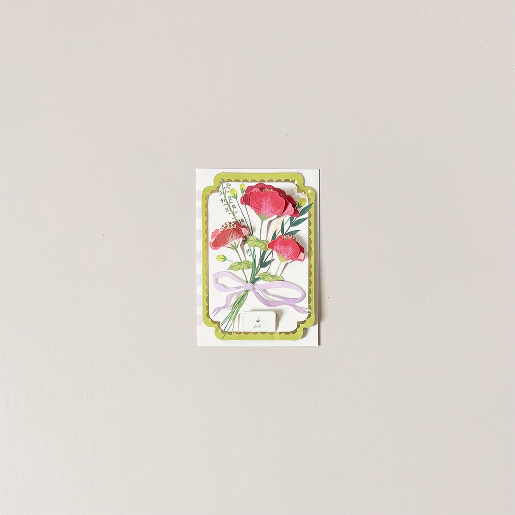 Framed Bouquet Note Card