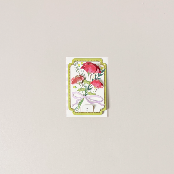 Framed Bouquet Note Card