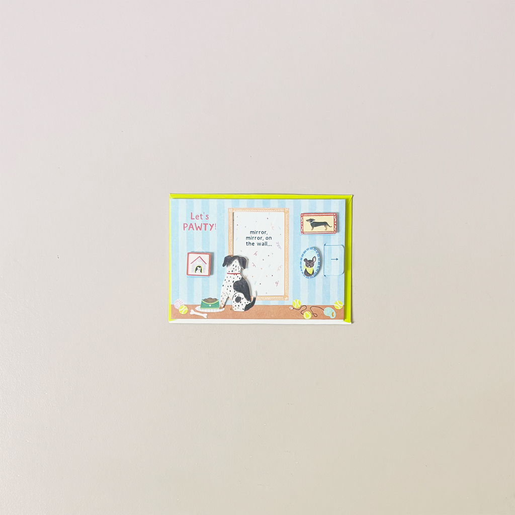 Let's Pawty Note Card