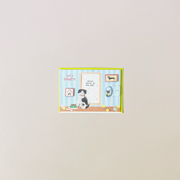 Let's Pawty Note Card