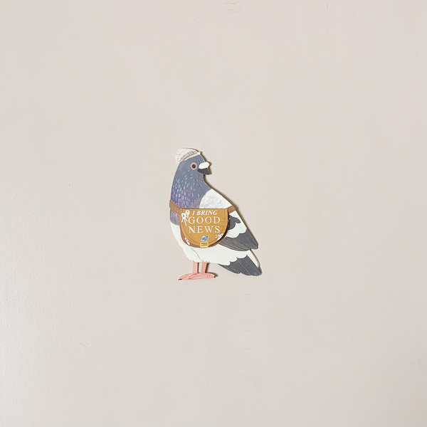 Messenger Pigeon Note Card