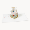 Pop Up Birthday Cake Note Card