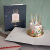 Pop Up Birthday Cake Note Card