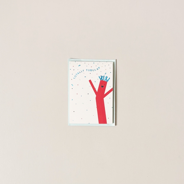 Totally Tubular Note Card