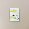 Ice Cream Penguins Note Card