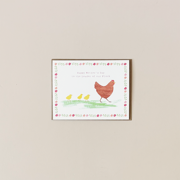 Mother Hen Note Card