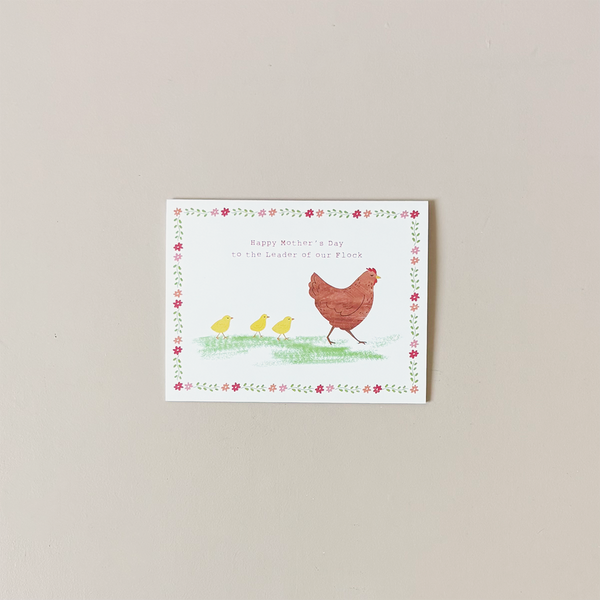 Mother Hen Note Card