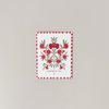 Red Thinking Of You Note Card