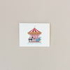 Welcome Little One Carousel Note Card
