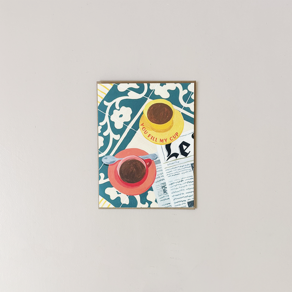 You Fill My Cup Note Card