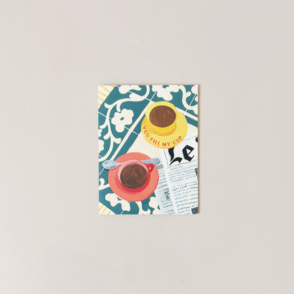 You Fill My Cup Note Card