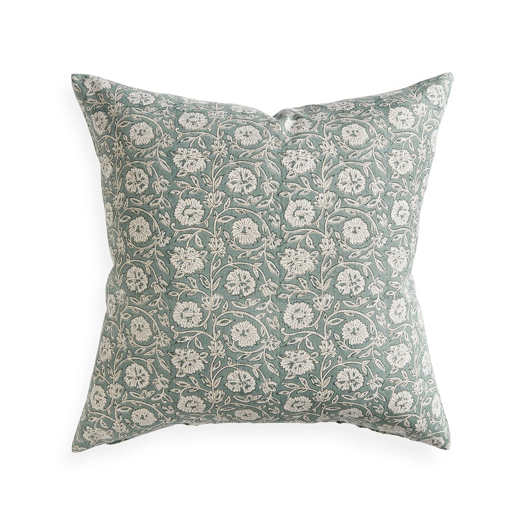 Cedella Celadon Moss Pillow Cover 20" x 20"