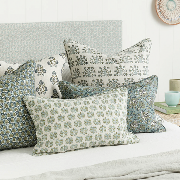 Samode Slate Pillow Cover 22" x 22"