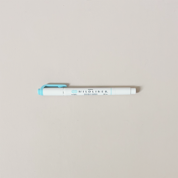Mildliner Double Ended Highlighter Blue