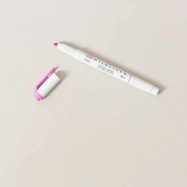 Mildliner Double Ended Highlighter Fuchsia