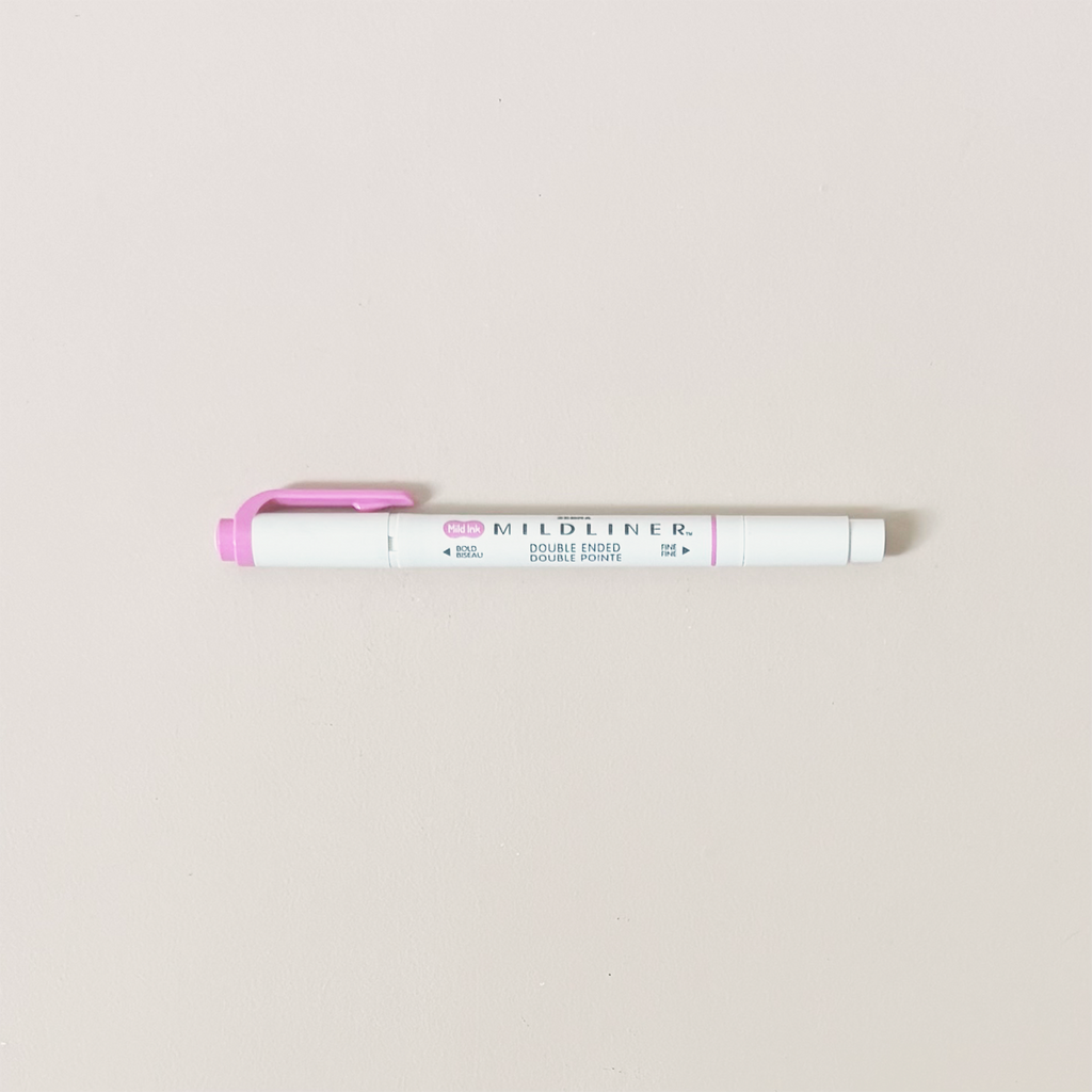 Mildliner Double Ended Highlighter Fuchsia