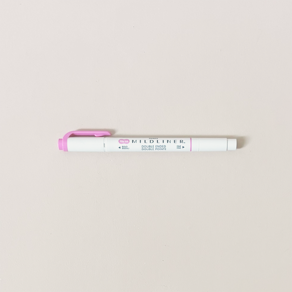 Mildliner Double Ended Highlighter Fuchsia