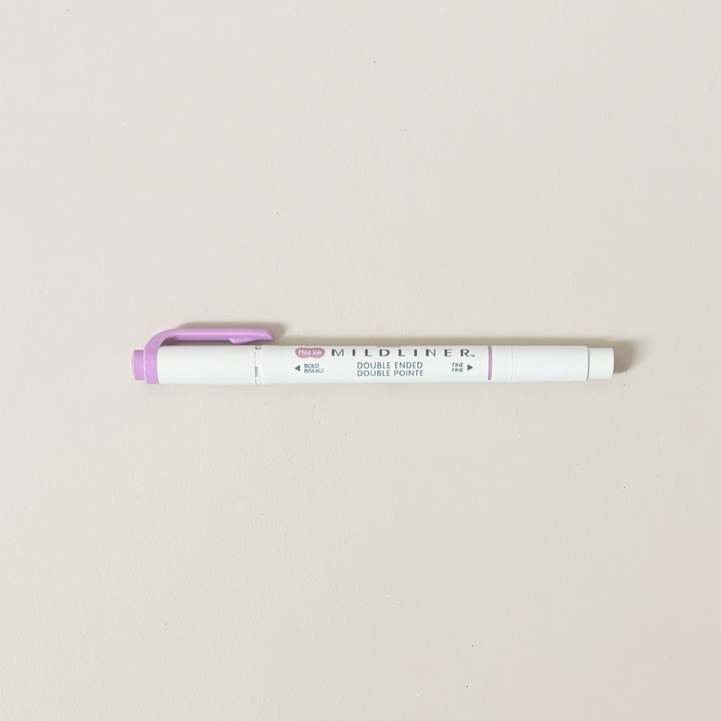 Mildliner Double Ended Highlighter Magenta