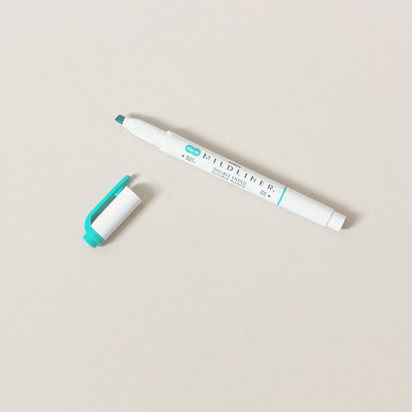 Mildliner Double Ended Highlighter Summer Green