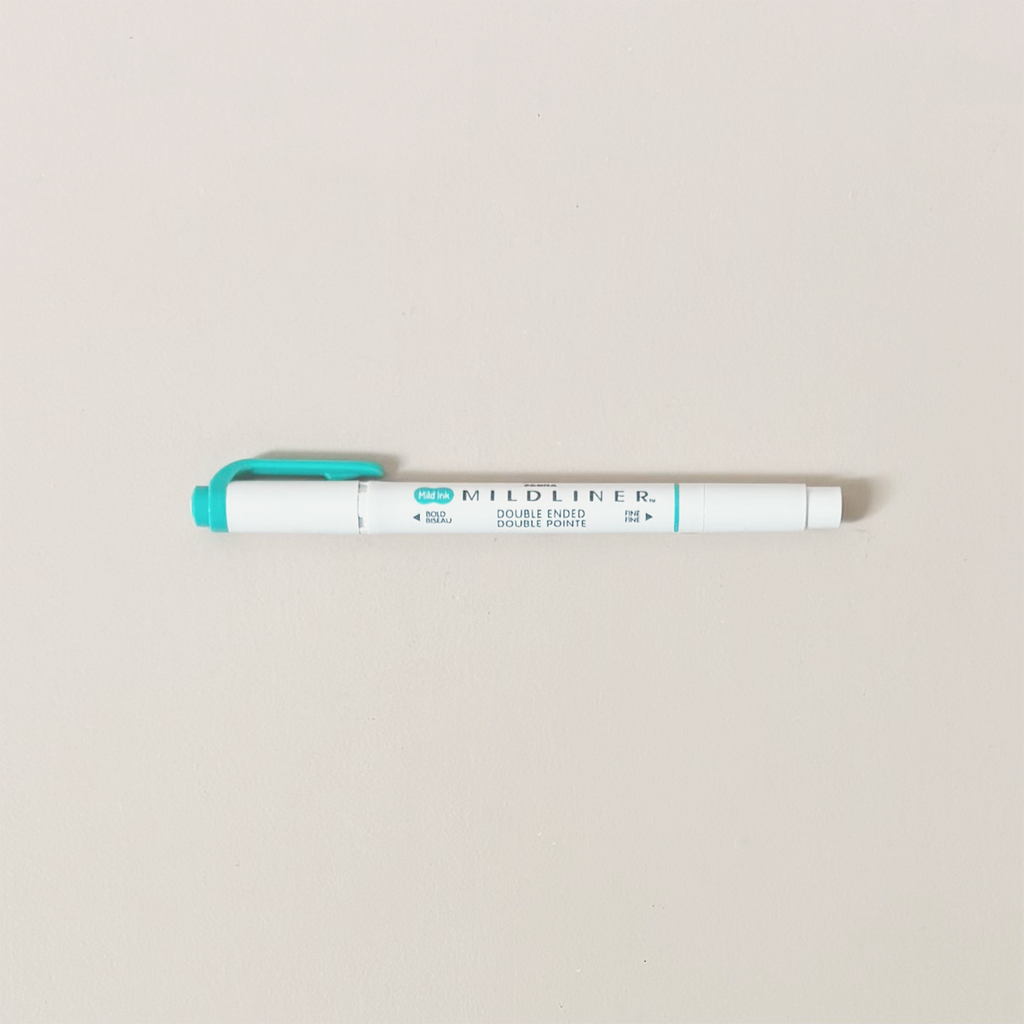 Mildliner Double Ended Highlighter Summer Green