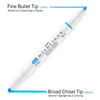Mildliner Double Ended Highlighter Red