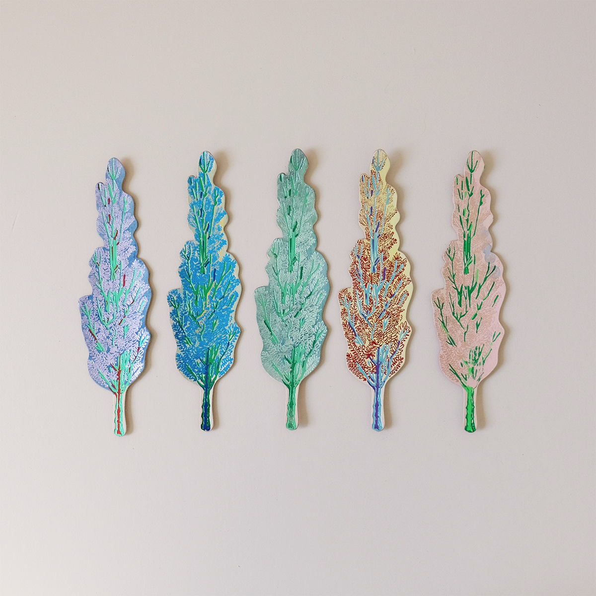 Tree Hugger Leather Bookmark – Holliday