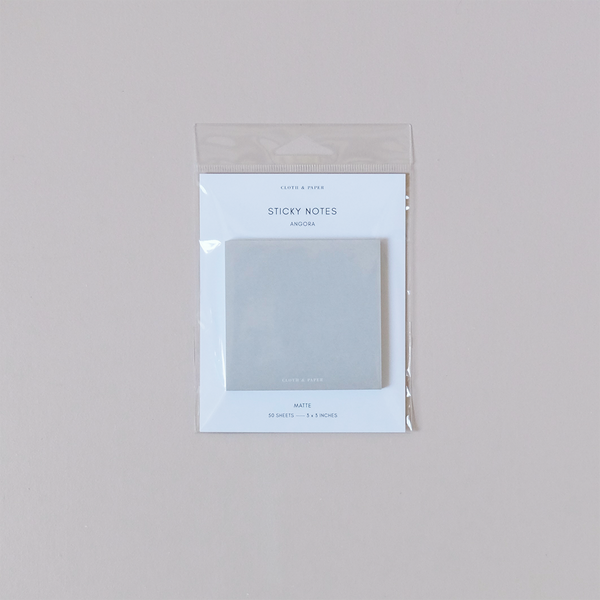 Neutral Sticky Notes Angora