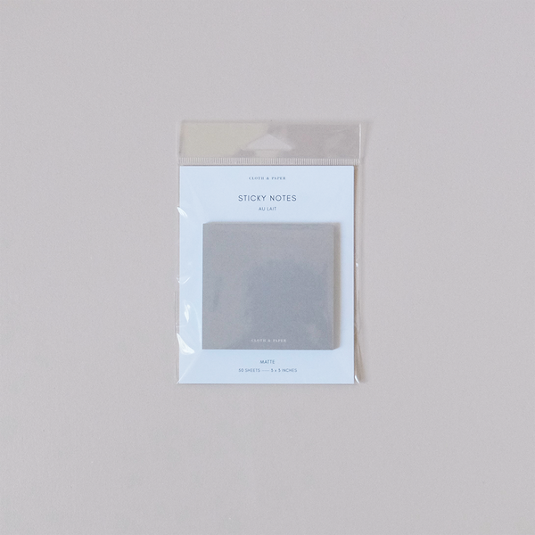 Neutral Sticky Notes Au Lait