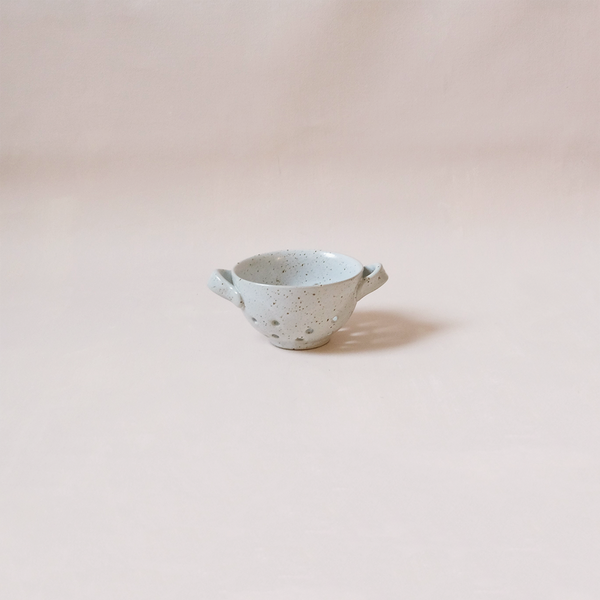 White Stoneware Berry Bowl