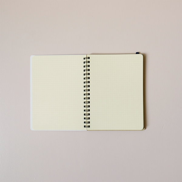 Spiral Notebook Large Rose