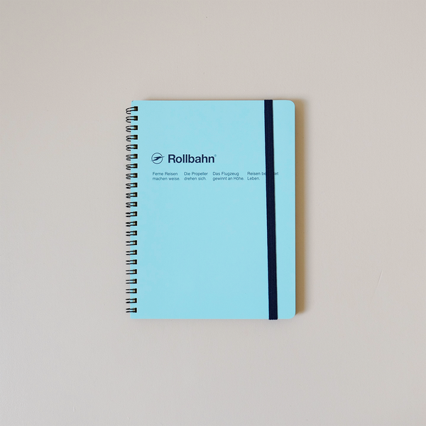 Spiral Notebook A5 Sky Blue