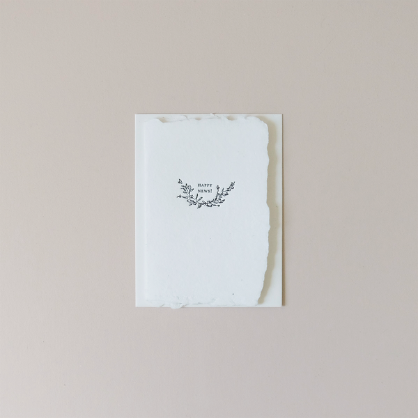 Happy News Note Card