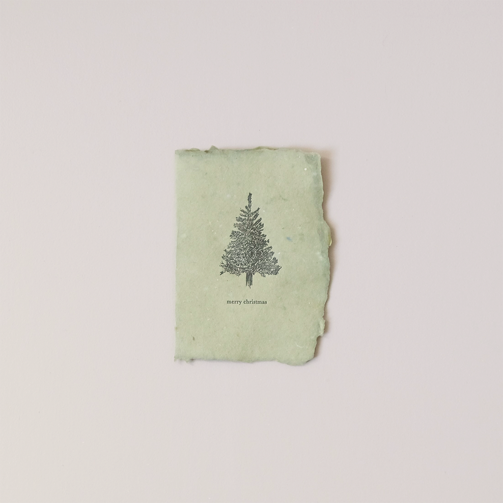 Merry Christmas Tree Note Card