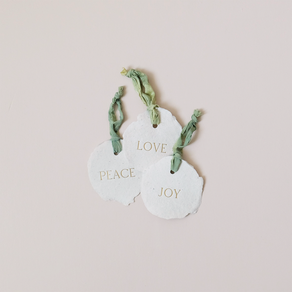 Love, Joy, & Peace Gift Tag Set