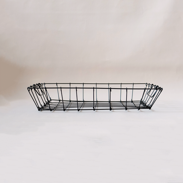 Iron Wire Desk Basket Medium