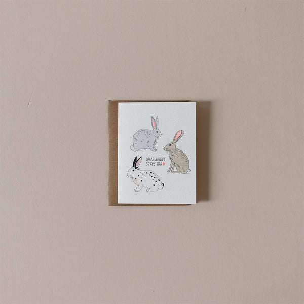 Some Bunny Loves You Note Card