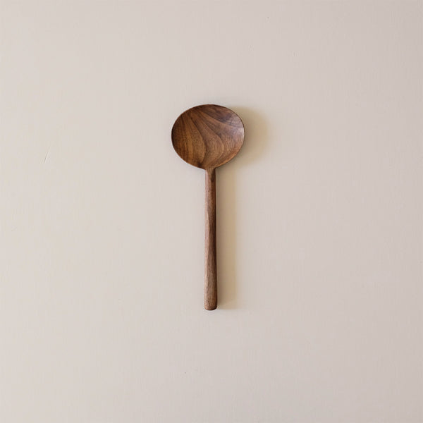 Walnut Oval Spoon