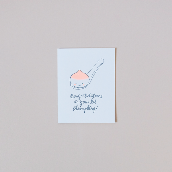 Lil Dumpling Note Card