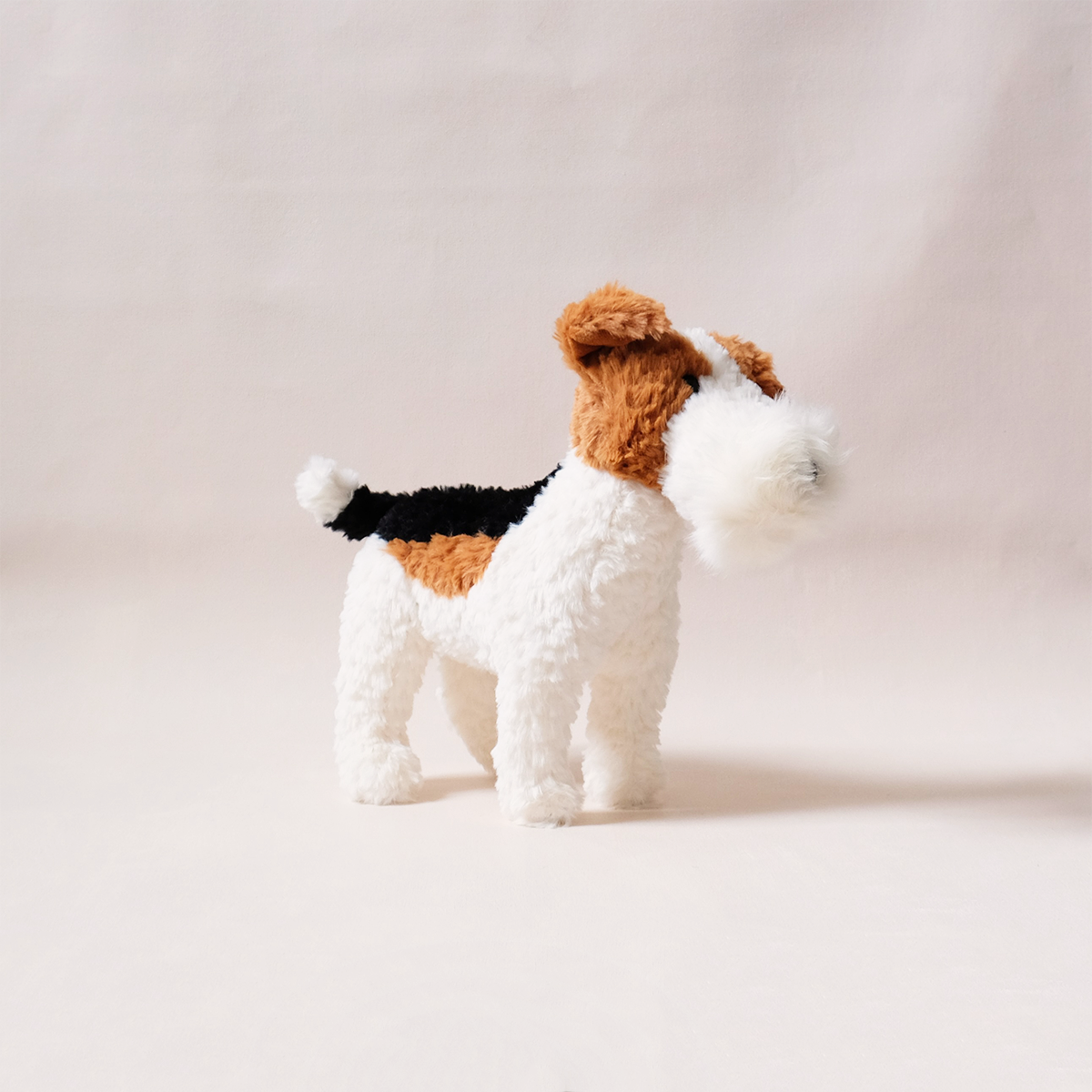 wire fox terrier stuffed animal