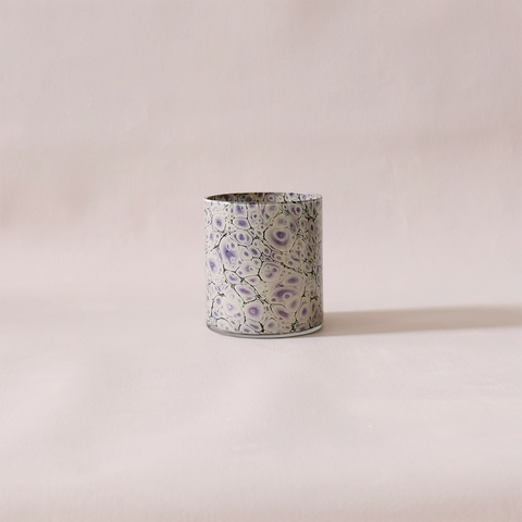 Desk Cup, Pale Purple Marble