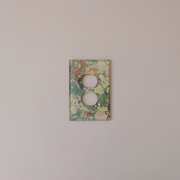 Outlet Plate Cover, Marble