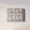 Travel/Baby Pillow Gold Floral